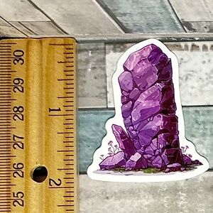 🌀10/$10🌀 Purple Gothic Reusable Waterproof Vinyl Sticker Decal